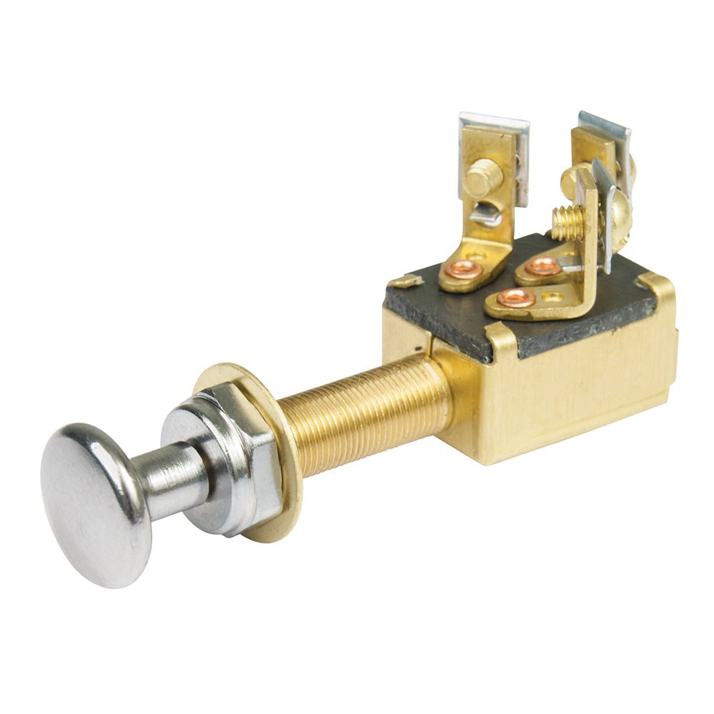 BEP 2-Position SPST Push-Pull Switch - OFF/ON [1001302] - Houseboatparts.com