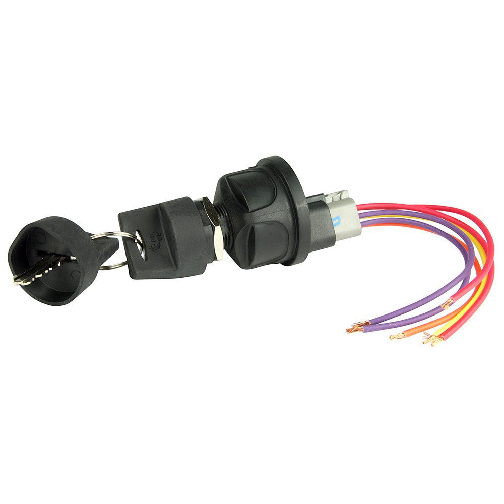 BEP 4-Position Sealed Nylon Ignition Switch - Accessory/OFF/Ignition Accessory/Start [1001603] - Houseboatparts.com