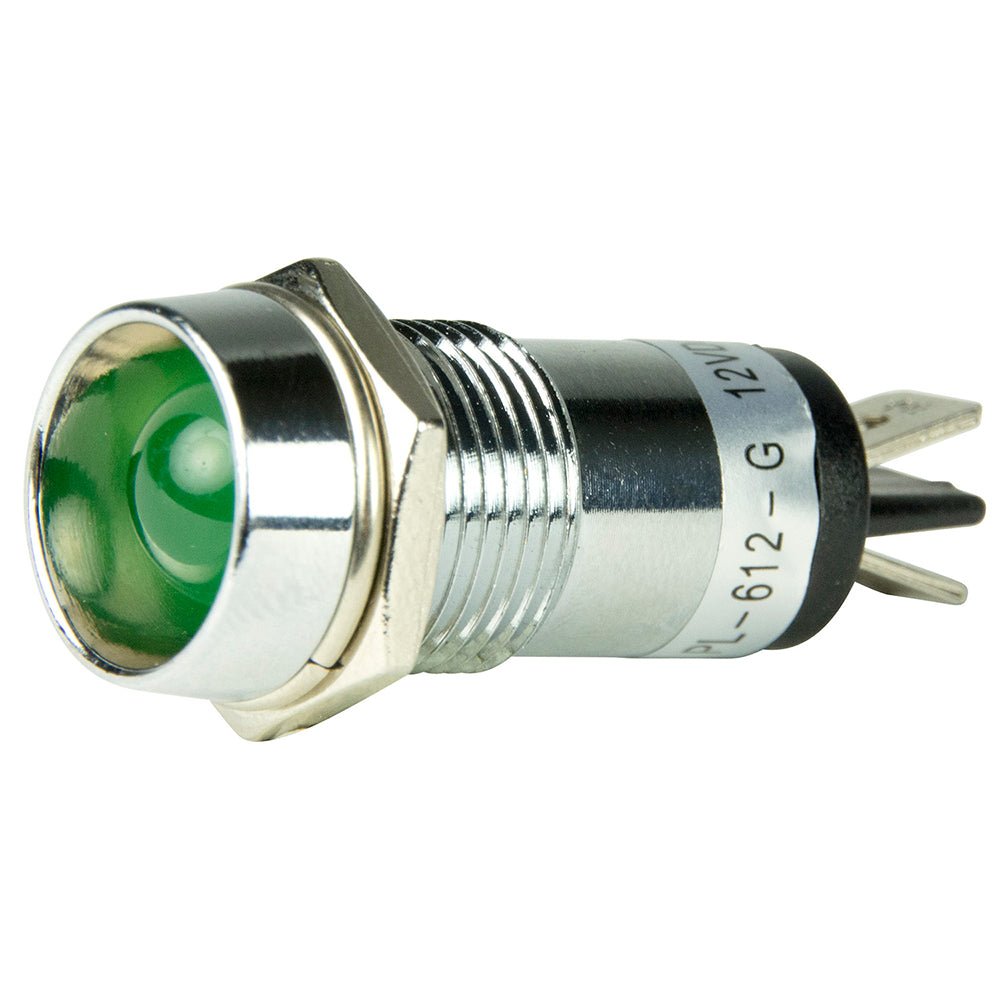 BEP LED Pilot Indicator Light - 12V - Green [1001103] - Houseboatparts.com