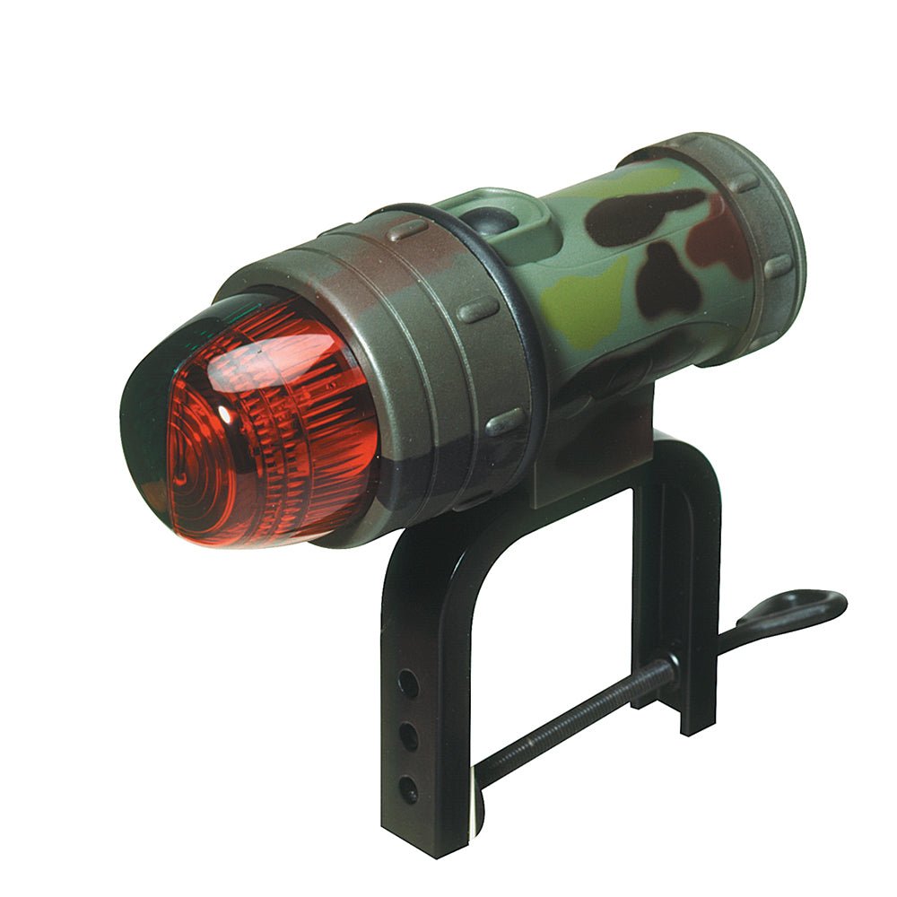 Innovative Lighting Portable LED Navigation Bow Light w/Universal "C" Clamp - Camouflage [560-1814-7] - Houseboatparts.com