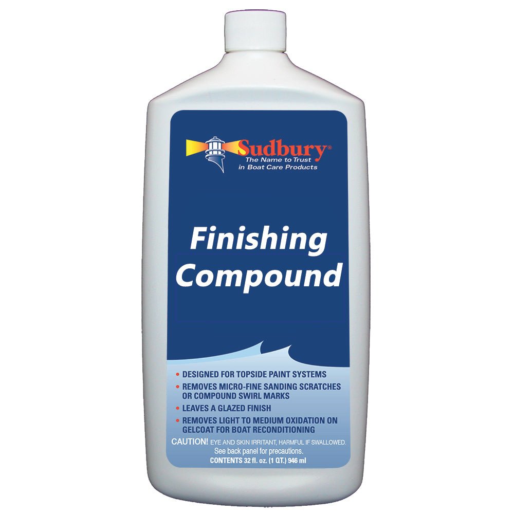 Sudbury Finishing Compound - 32oz Liquid [446] - Houseboatparts.com