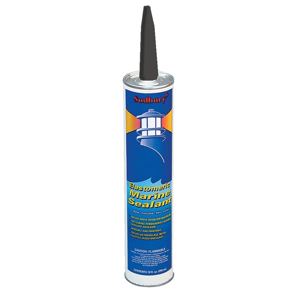 Sudbury Elastomeric Marine Sealant - 10oz Cartridge - Black [302] - Houseboatparts.com