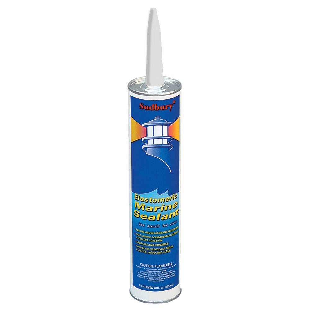 Sudbury Elastomeric Marine Sealant - 10oz Cartridge - Clear [301] - Houseboatparts.com