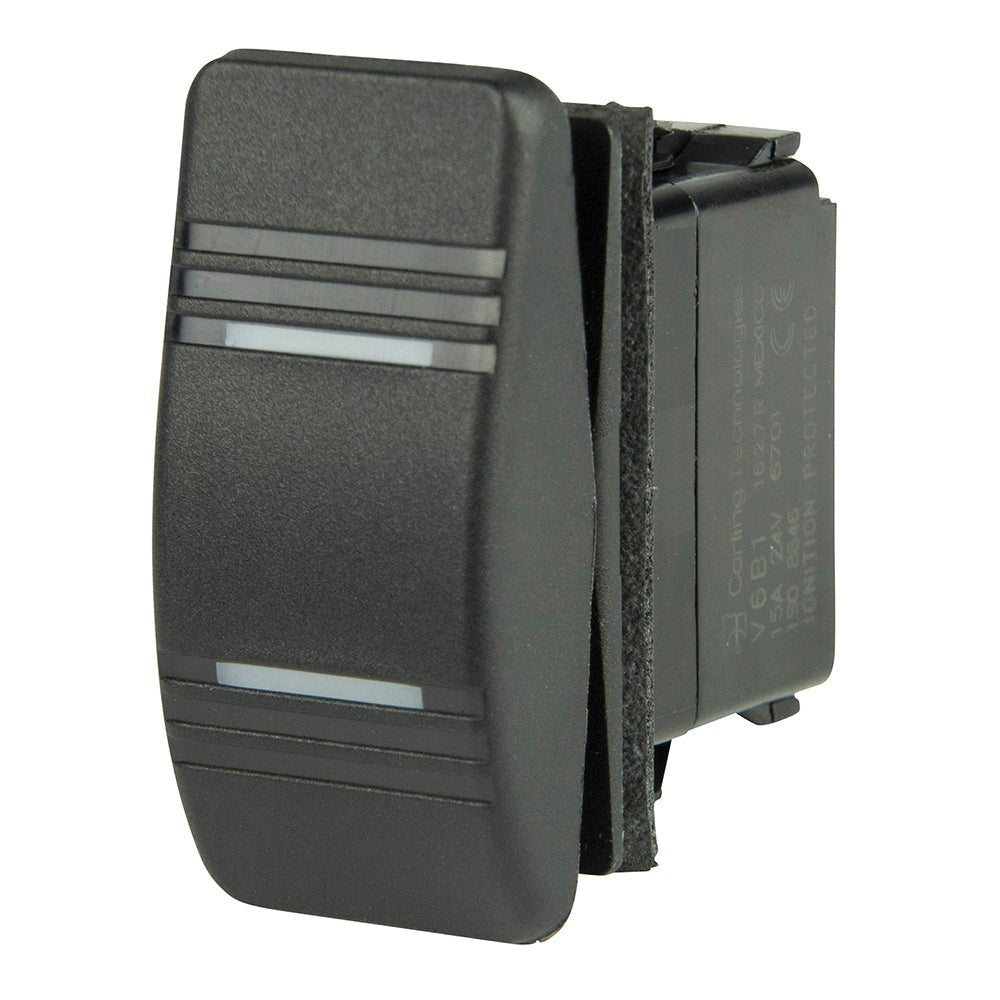 BEP SPDT Contura Switch - 2-Amber LEDs - ON/OFF/ON [1001803] - Houseboatparts.com