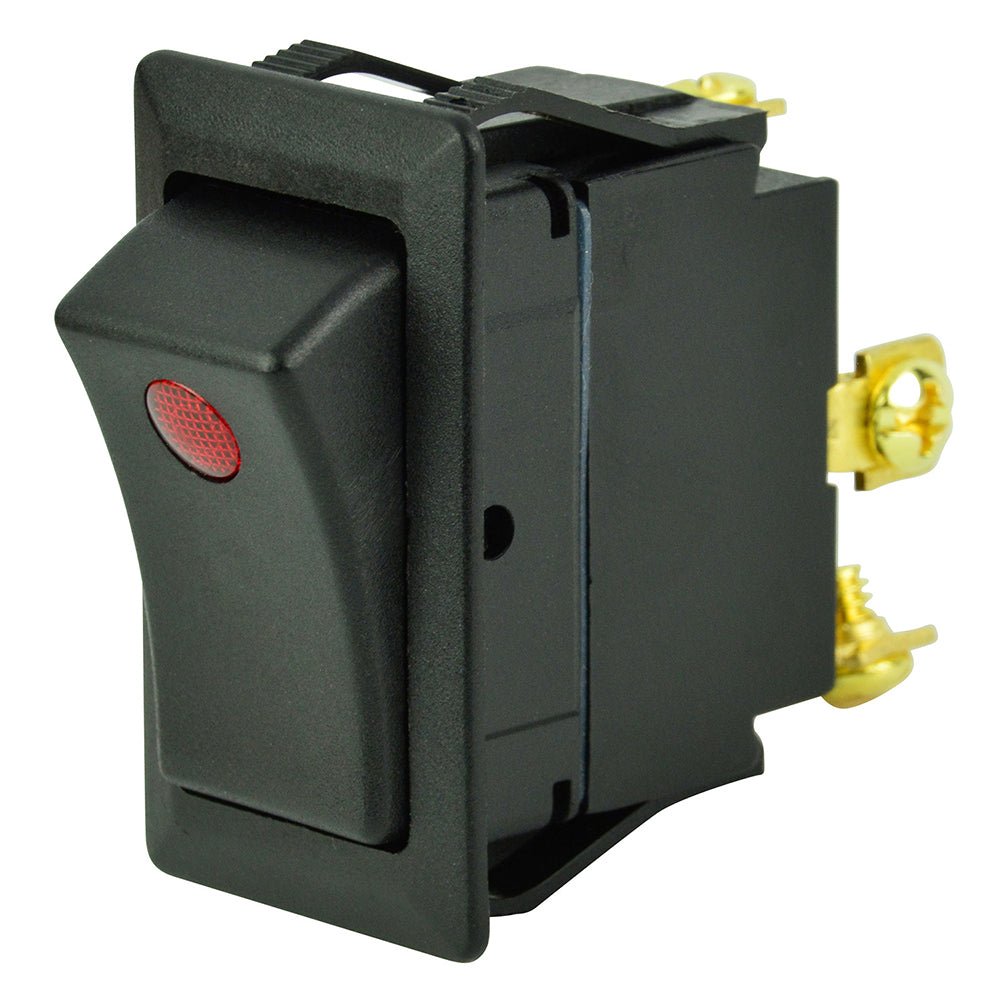 BEP SPST Rocker Switch - 1-LED - 12V - ON/OFF [1001708] - Houseboatparts.com