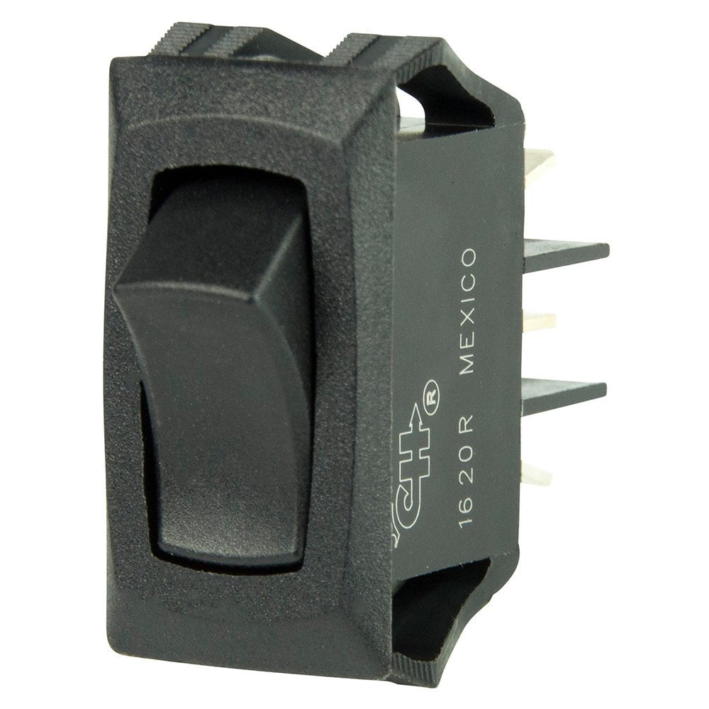 BEP Curved SPDT Mini Rocker Switch - 12V - ON/ON [1001706] - Houseboatparts.com