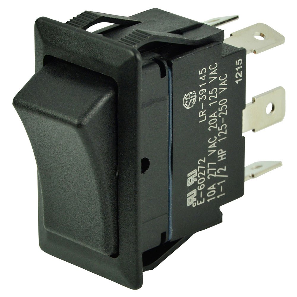 BEP DPDT Rocker Switch - 12V/24V - ON/OFF/ON [1001712] - Houseboatparts.com