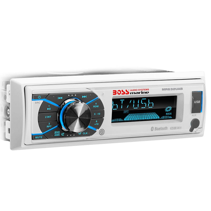 Boss Audio MR632UAB Marine Stereo w/AM/FM/BT/USB [MR632UAB] - Houseboatparts.com