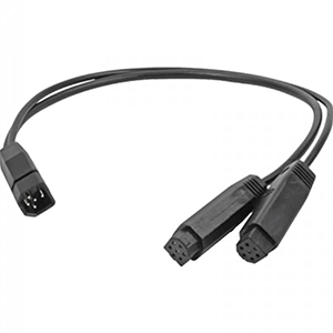 Humminbird 9 M SILR Y Dual Side Image Transducer Adapter Cable f/HELIX [720102-1] - Houseboatparts.com