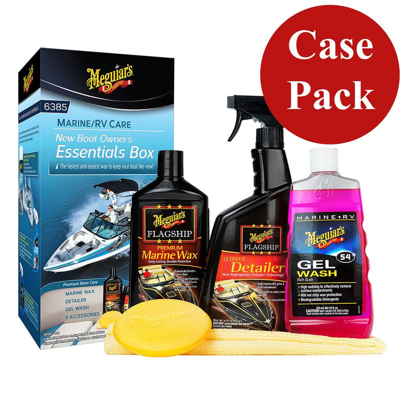 Meguiars New Boat Owners Essentials Kit - *Case of 6* [M6385CASE] - Houseboatparts.com