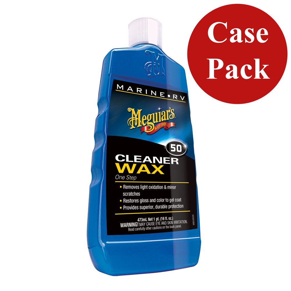 Meguiars Boat/RV Cleaner Wax - 16 oz - *Case of 6* [M5016CASE] - Houseboatparts.com