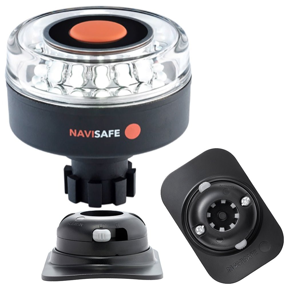 Navisafe Navilight 360 2NM w/Navibolt Base RIB Mount - Black [042KIT2] - Houseboatparts.com