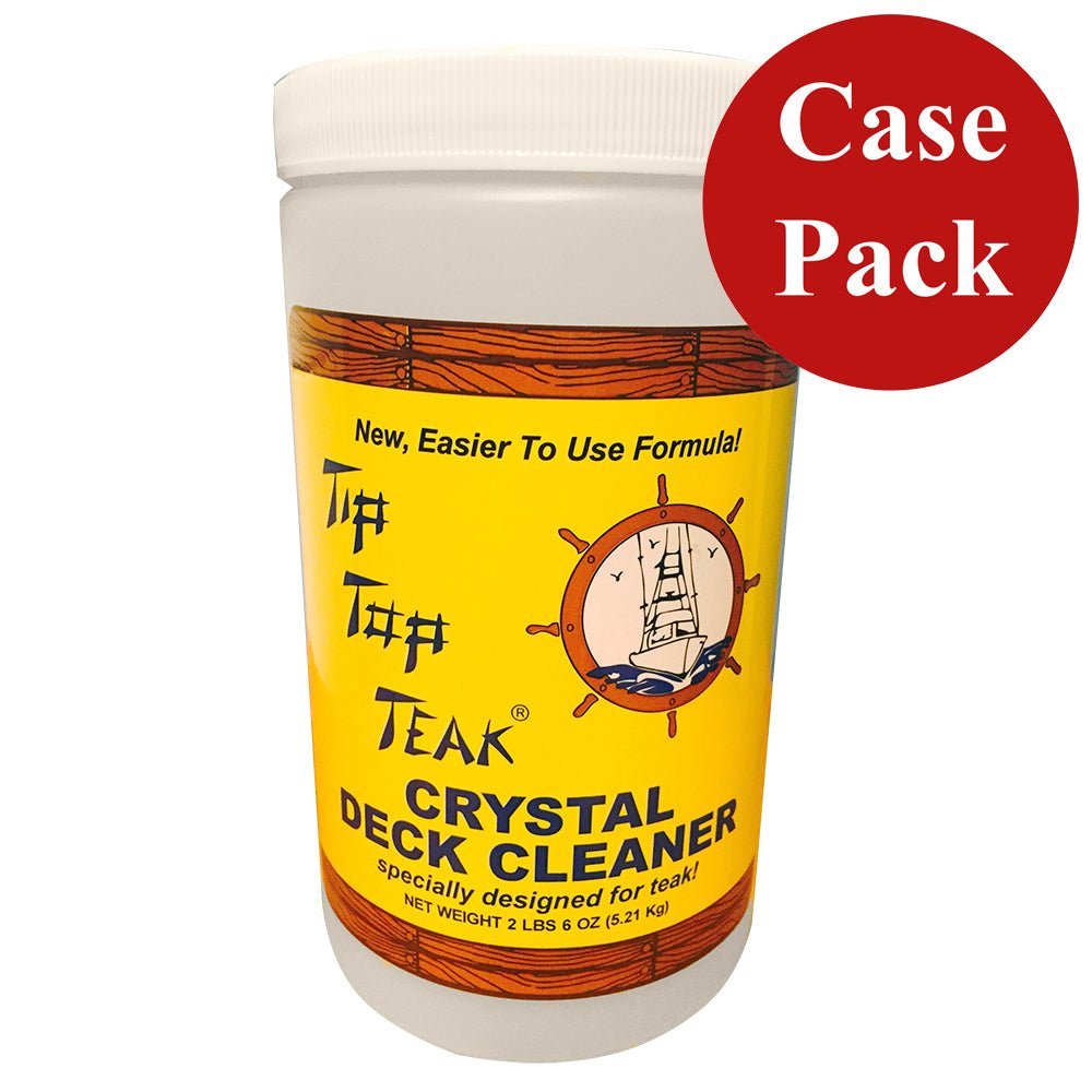 Tip Top Teak Tip Top Teak Crystal Deck Cleaner - Quart (2lbs 6oz) - *Case of 12* [TC 2000CASE] - Houseboatparts.com