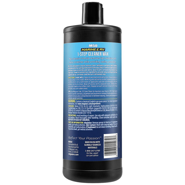 Meguiars Boat/RV Cleaner Wax - 32 oz - *Case of 6* [M5032CASE] - Houseboatparts.com