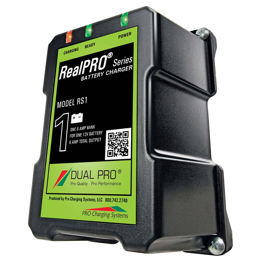 Dual Pro RealPRO Series Battery Charger - 6A - 1-Bank - 12V [RS1] - Houseboatparts.com