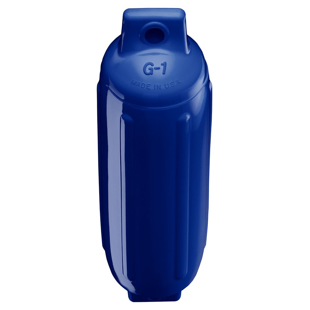 Polyform G-1 Twin Eye Fender 3.5" x 12.8" - Cobalt Blue [G-1-COBALT BLUE] - Houseboatparts.com