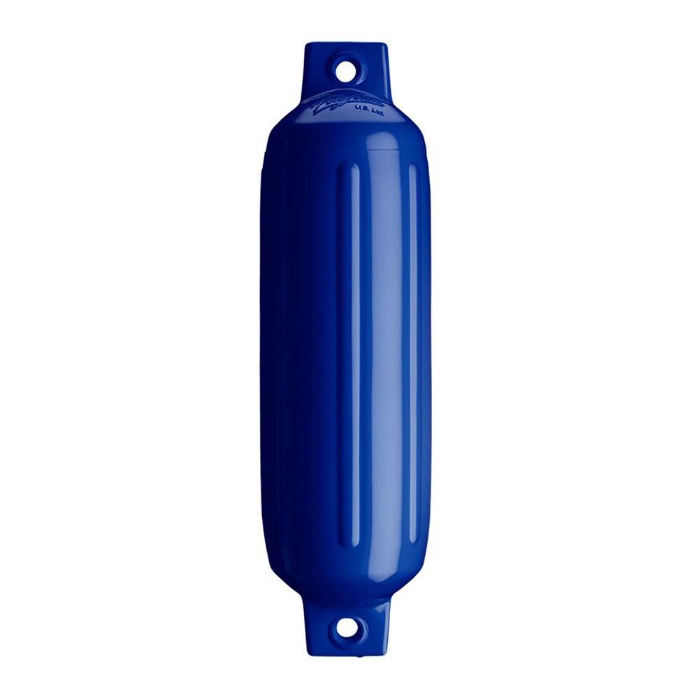 Polyform G-1 Twin Eye Fender 3.5" x 12.8" - Cobalt Blue [G-1-COBALT BLUE] - Houseboatparts.com