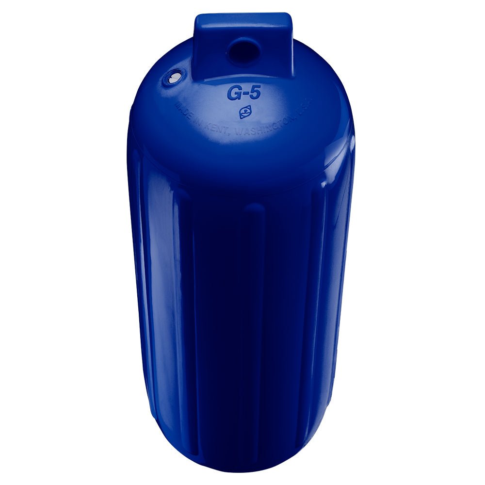 Polyform G-5 Twin Eye Fender 8.8" x 26.8" - Cobalt Blue [G-5-COBALT BLUEWO] - Houseboatparts.com