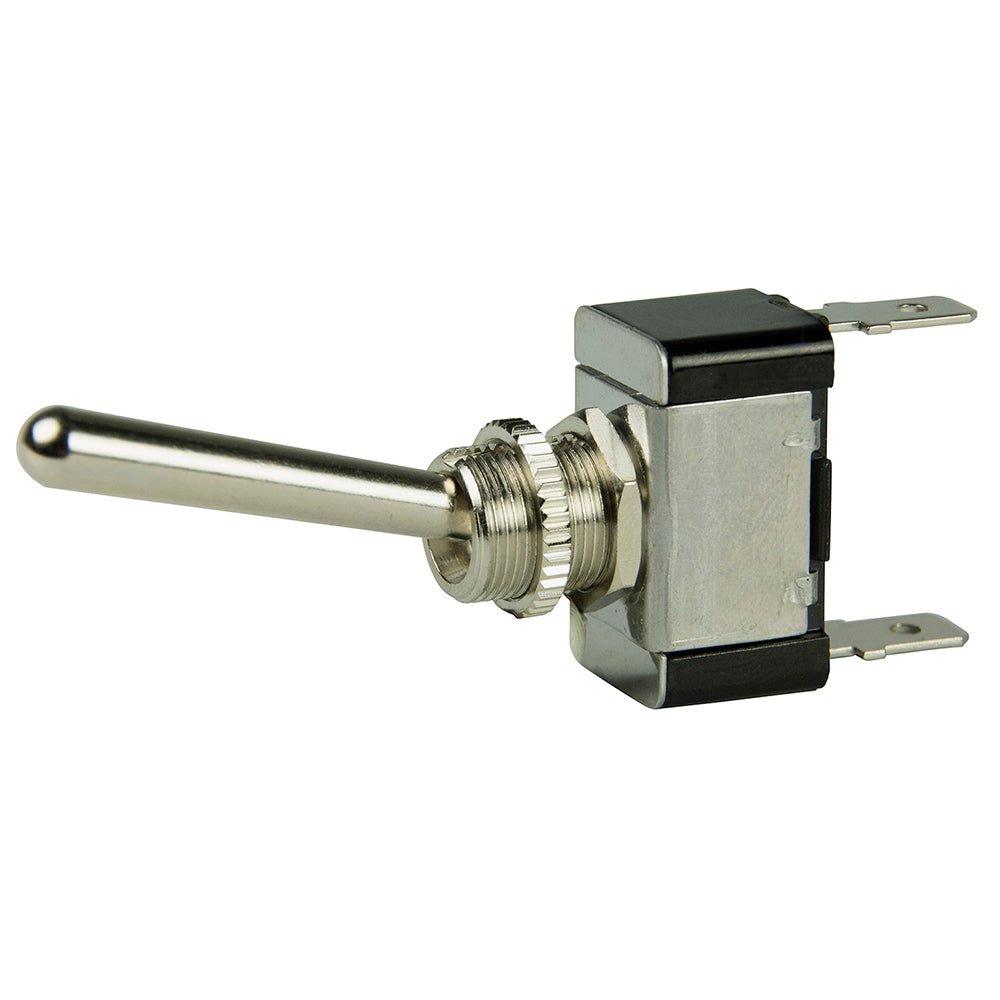 BEP SPST Chrome Plated Long Handle Toggle Switch - ON/OFF [1002013] - Houseboatparts.com