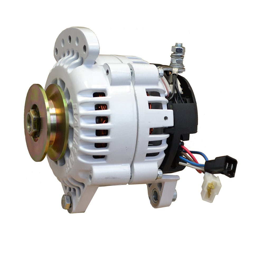 Balmar 60 Series Alternator - Saddle Mount(Dual Foot) - 100A - 12V [60-100-SV] - Houseboatparts.com