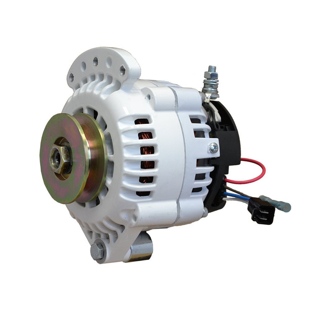 Balmar 621 Series Alternator - Spindle Mount(Single Foot) - 100A - 12V [621-100-SV] - Houseboatparts.com