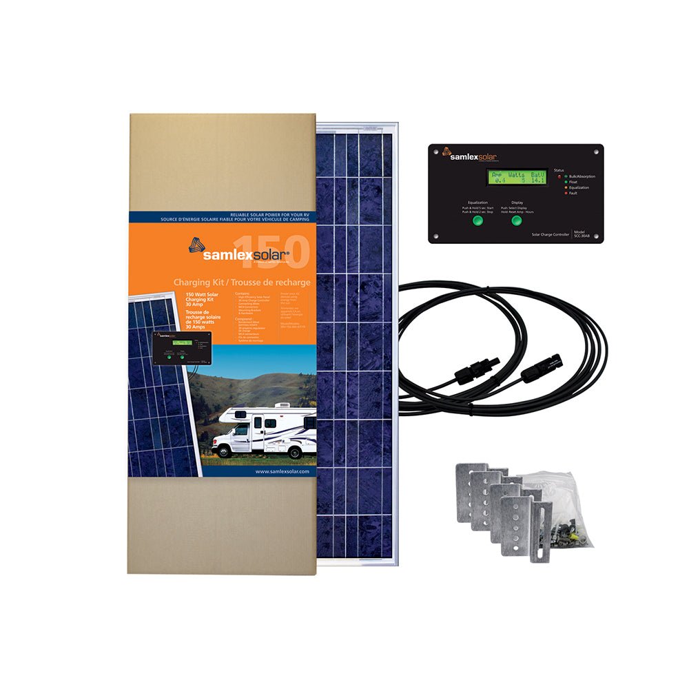Samlex Solar Charging Kit - 150W - 30A [SRV-150-30A] - Houseboatparts.com