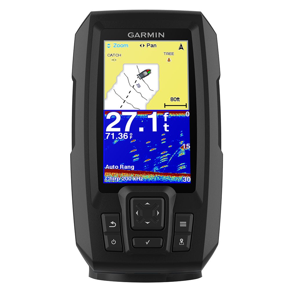 Garmin STRIKER Plus 4 US w/Dual Beam TM Transducer [010-01870-00] - Houseboatparts.com