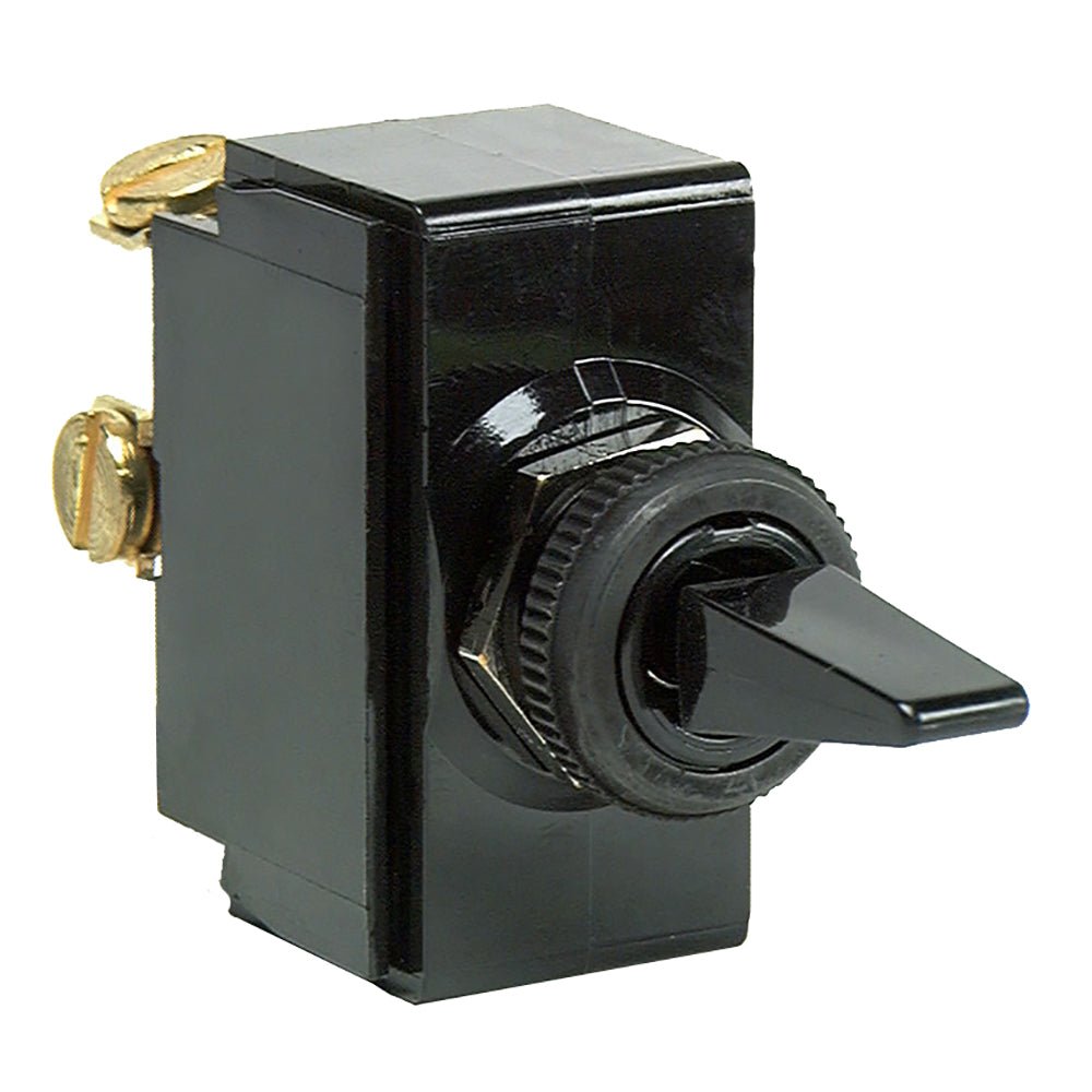 Cole Hersee Standard Toggle Switch SPST On-Off 2 Screw [54100-BP] - Houseboatparts.com