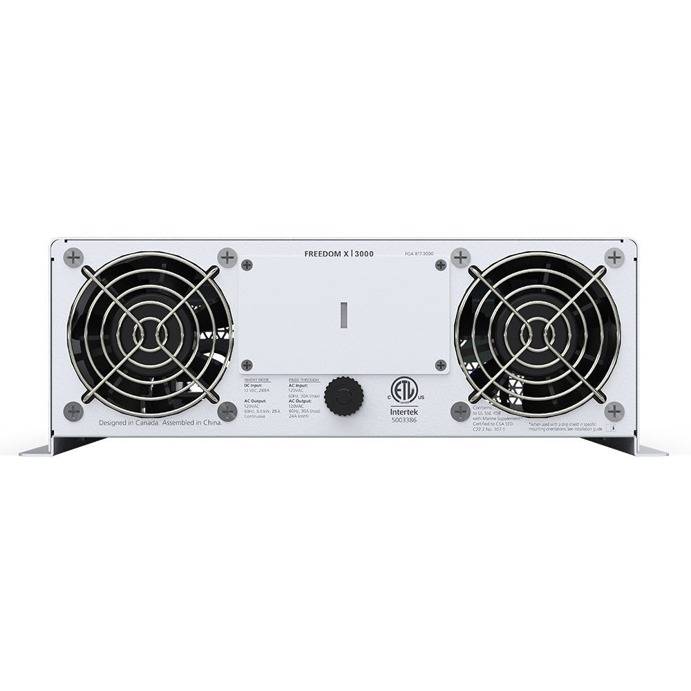Xantrex Freedom X 3000 Truesine Inverter - 120AC/12DC Hardwire [817 - 3000] - Houseboatparts.com