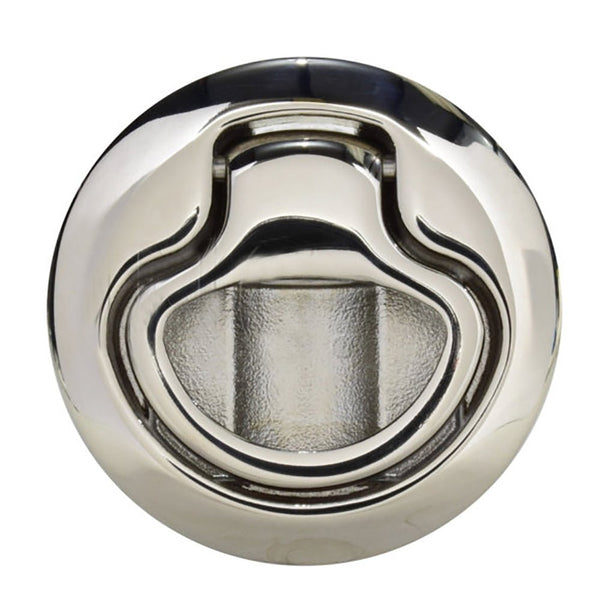 Southco Flush Pull Latch Pull to Open - Non-Locking - Polished Stainless Steel [M1-63-8] - Houseboatparts.com
