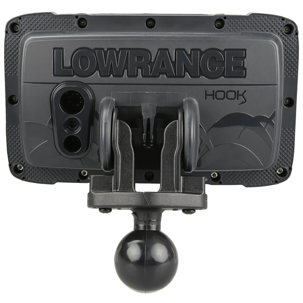 RAM Mount C Size 1.5" Fishfinder Ball Adapter for the Lowrance Hook2 Series [RAM-202-LO12] - Houseboatparts.com
