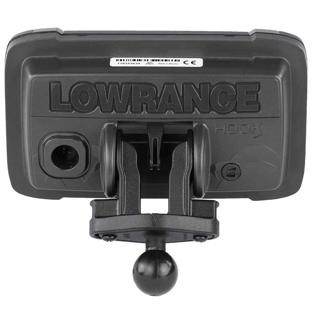 RAM Mount B Size 1" Fishfinder Ball Adapter for the Lowrance Hook2 Series [RAM-B-202-LO12] - Houseboatparts.com