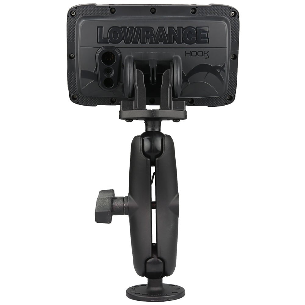 RAM Mount C Size 1.5" Fishfinder Mount for the Lowrance Hook2 Series [RAM-101-LO12] - Houseboatparts.com