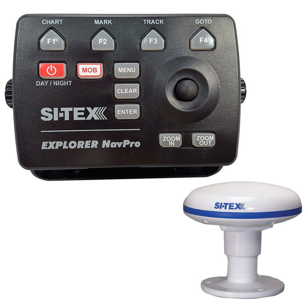 SI-TEX Explorer NavPro w/Wi-Fi GPK-11 GPS Antenna [EXPLORERNAVPROWIFIW] - Houseboatparts.com