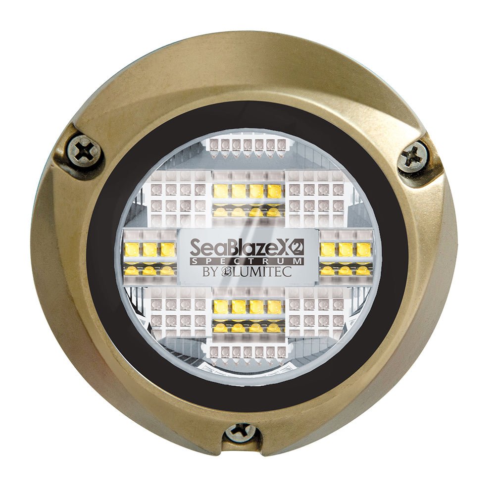 Lumitec SeaBlazeX2 Spectrum LED Underwater Light - Full-Color RGBW [101515] - Houseboatparts.com