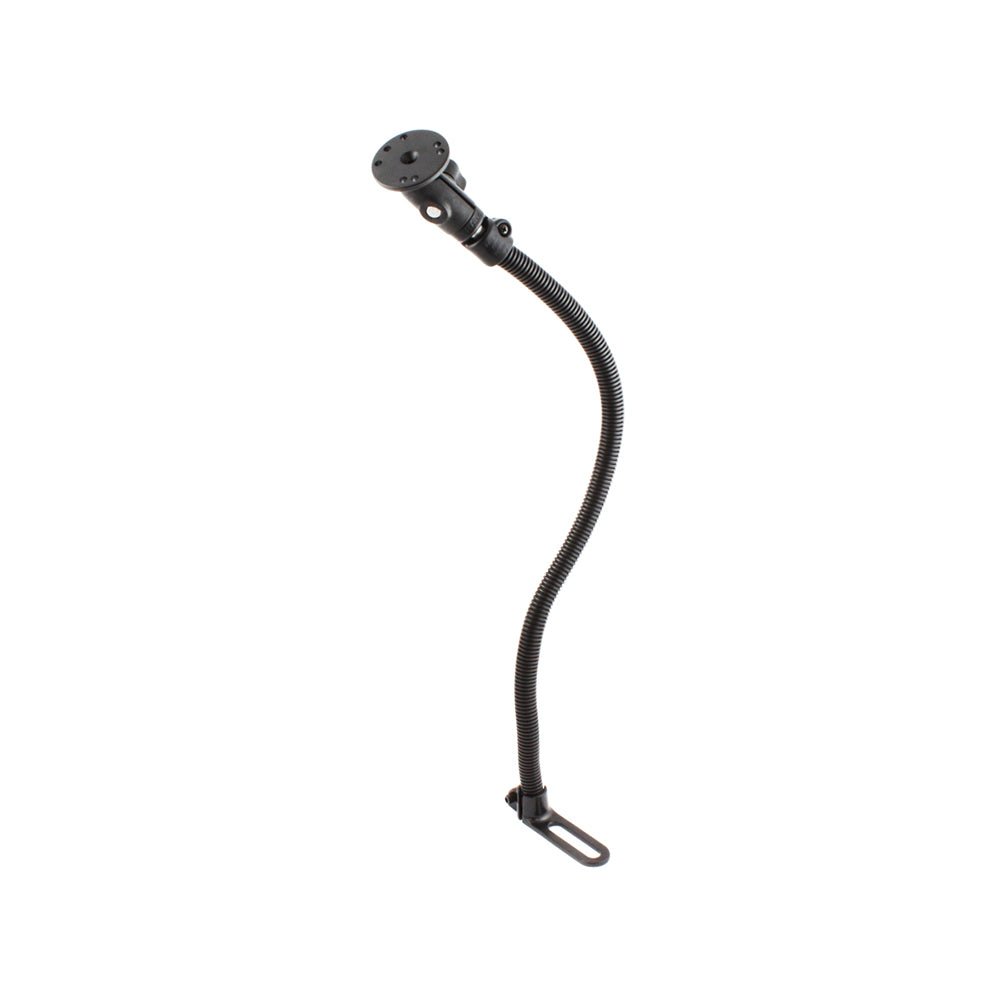 RAM Mount 24" No-Drill Vehicle Mount w/B Size 1" Ball on Round Plate w/AMPs Hole [RAM-B-316-1-24-202U] - Houseboatparts.com