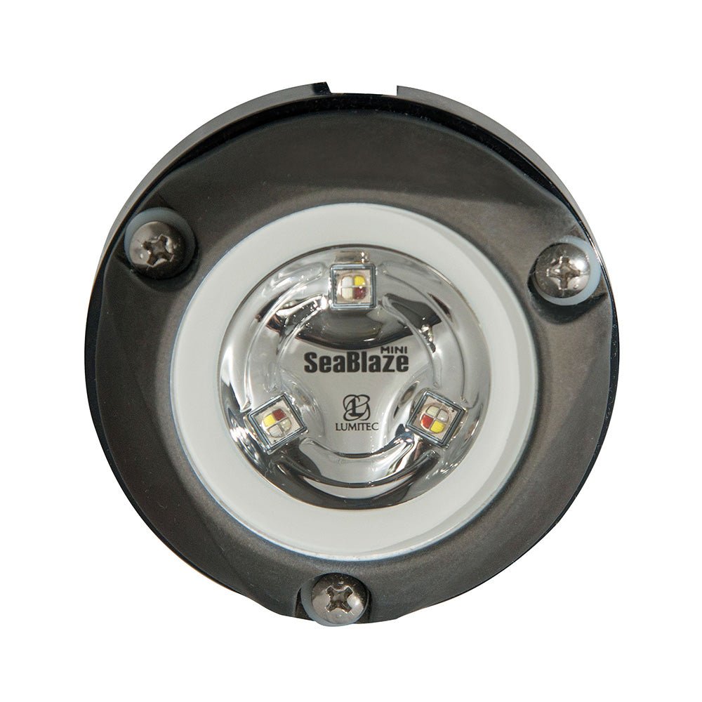 Lumitec Zambezi Mini Surface Mount Underwater Light - White - Non-Dimming [101456] - Houseboatparts.com