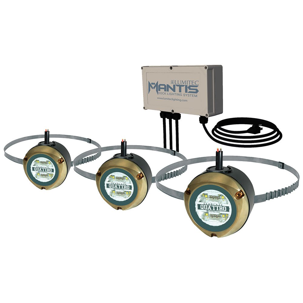 Lumitec Mantis Underwater Dock Lighting System - RGBW Full-Color [101525] - Houseboatparts.com