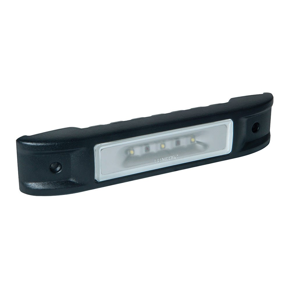 Lumitec Ibiza LED Engine Room Light - Non-Dimming White - Black Finish [101532] - Houseboatparts.com