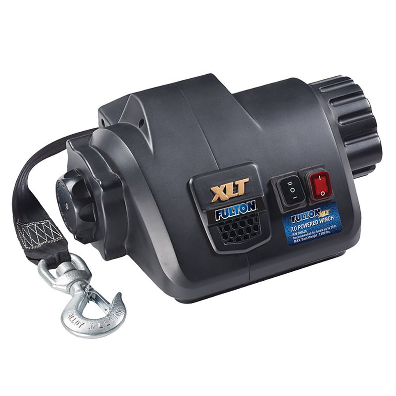 Fulton XLT 7.0 Powered Marine Winch w/Remote f/Boats up to 20 [500620] - Houseboatparts.com