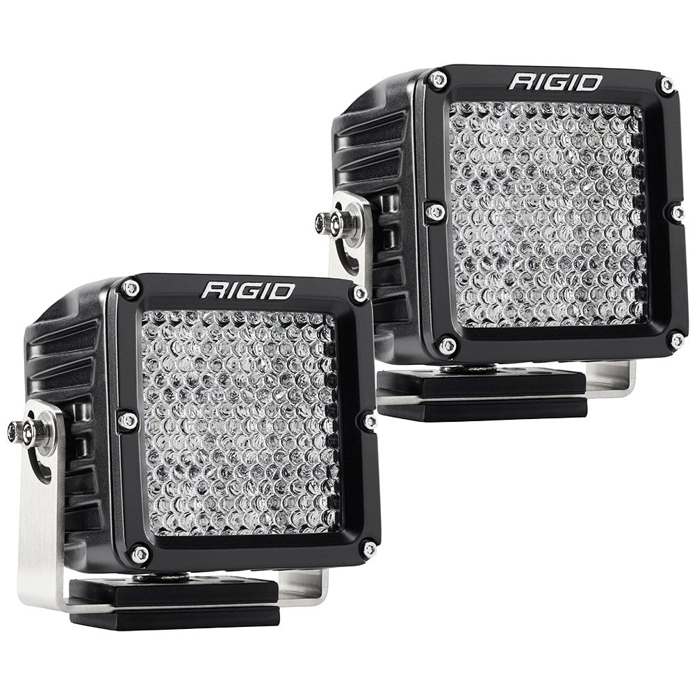 RIGID Industries D-XL PRO Diffused - Pair - Black [322313] - Houseboatparts.com