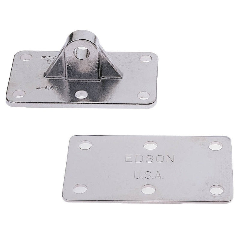 Edson Pivot Bracket w/Backing Plate [992-35] - Houseboatparts.com