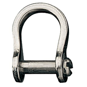 Ronstan Shackle, Bow, Slotted Pin - 3mm x 13mm x 9mm [RF613S] - Houseboatparts.com