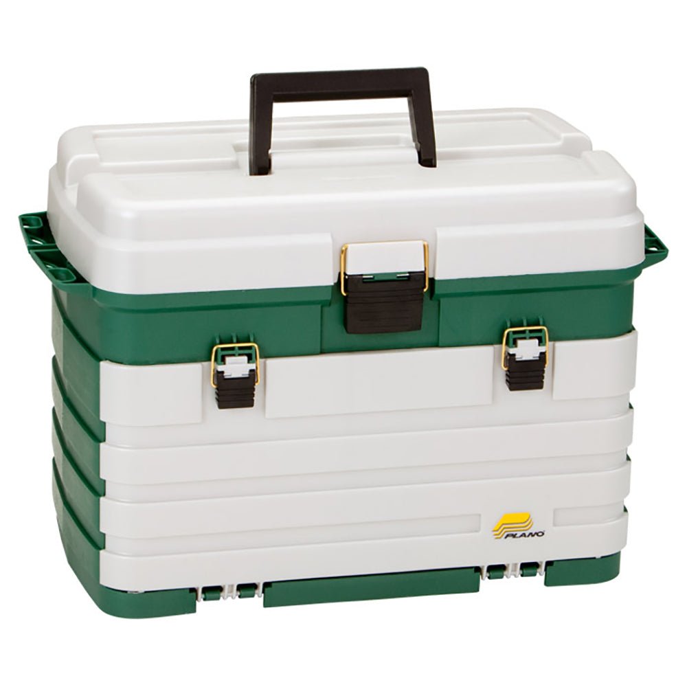 Plano 4-Drawer Tackle Box - Green Metallic/Silver [758005] - Houseboatparts.com