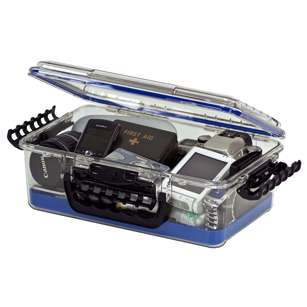 Plano Guide Series Waterproof Case 3700 - Blue/Clear [147000] - Houseboatparts.com