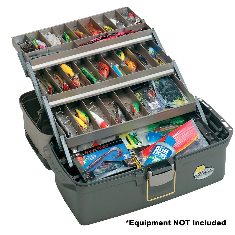 Plano Guide Series Tray Tackle Box - Graphite/Sandstone [613403] - Houseboatparts.com