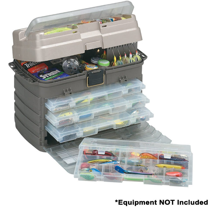 Plano Guide Series Original Stowaway Rack System 3700 - Graphite/Sandstone [759201] - Houseboatparts.com