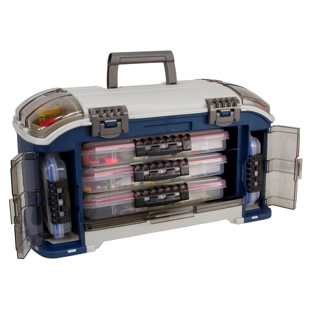 Plano Elite Series Angled Tackle System 3700 - Blue [797010] - Houseboatparts.com