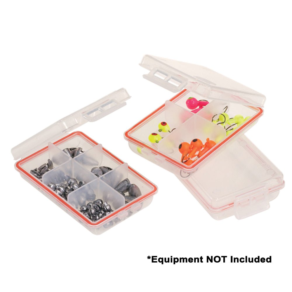 Plano Waterproof Terminal 3-Pack Tackle Boxes - Clear [106100] - Houseboatparts.com