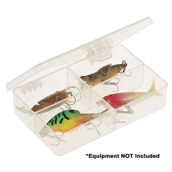 Plano Four-Compartment Tackle Organizer - Clear [344840] - Houseboatparts.com